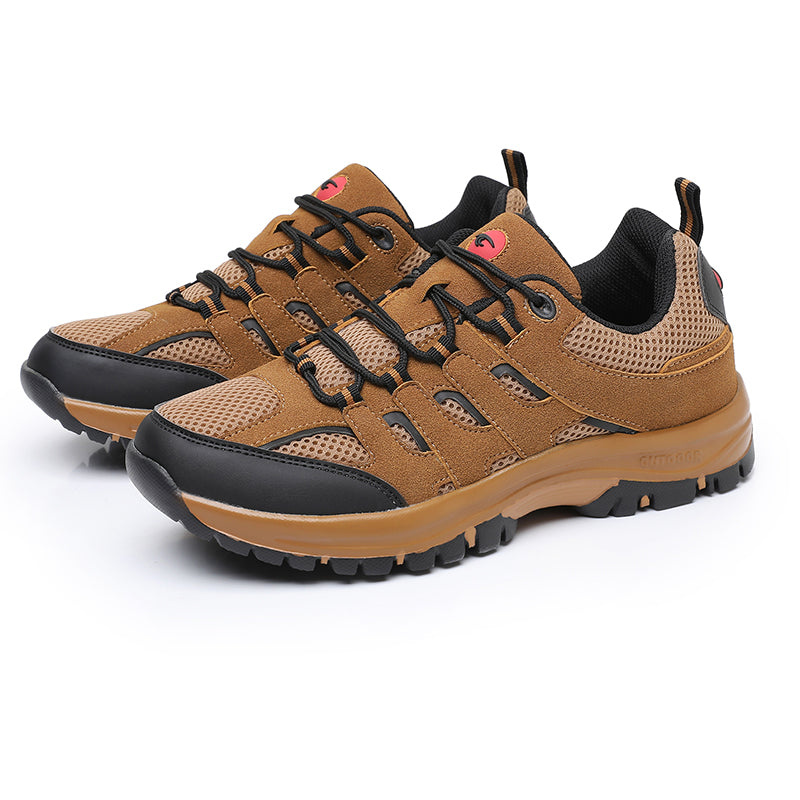 WEDXDEW Men's Sports Hiking Travel Outdoor Waterproof Wear Resistant Leisure Shoes