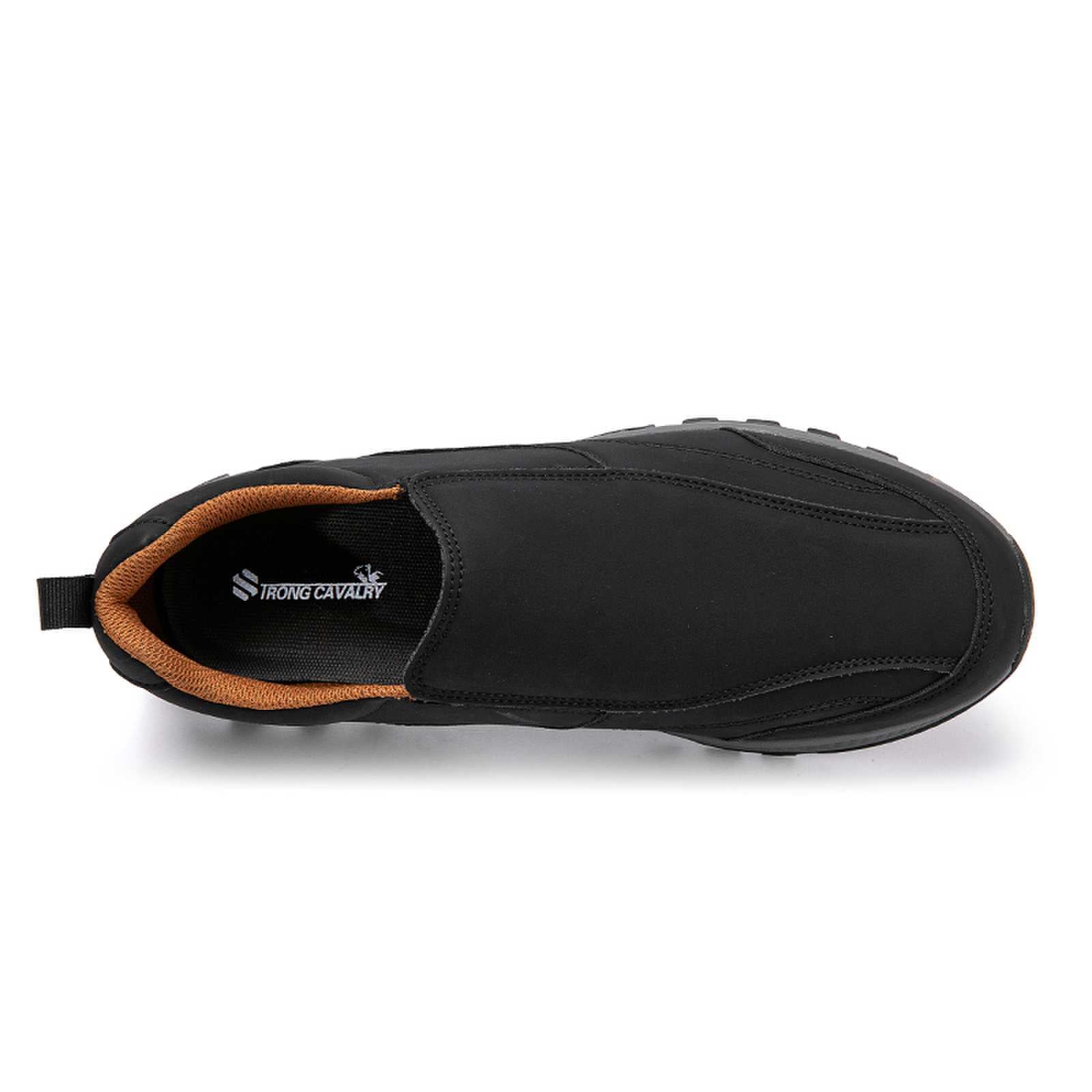WEDXDEW Breathable Senior Loafers Easy-On Odor-Resistant Soft Insole Lightweight Casual Shoes for Older Adults