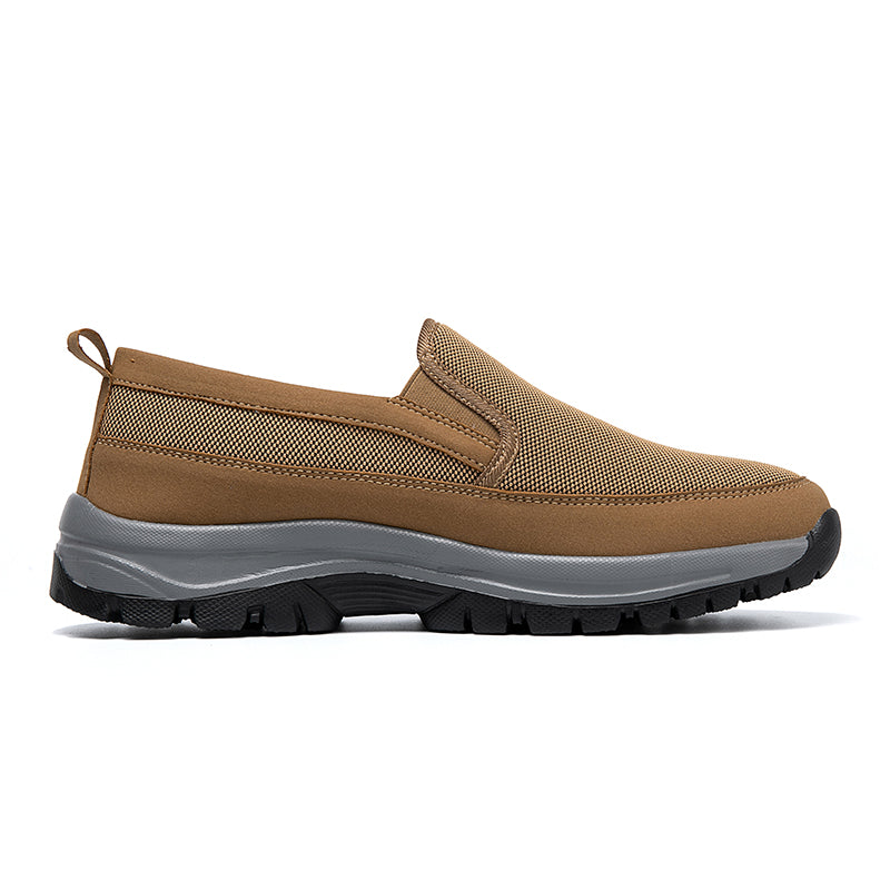 WEDXDEW Elderly OneStep Sneakers AntiSkid Rubber Sole Wide Width Arch Support Comfortable Walking Shoes for Seniors
