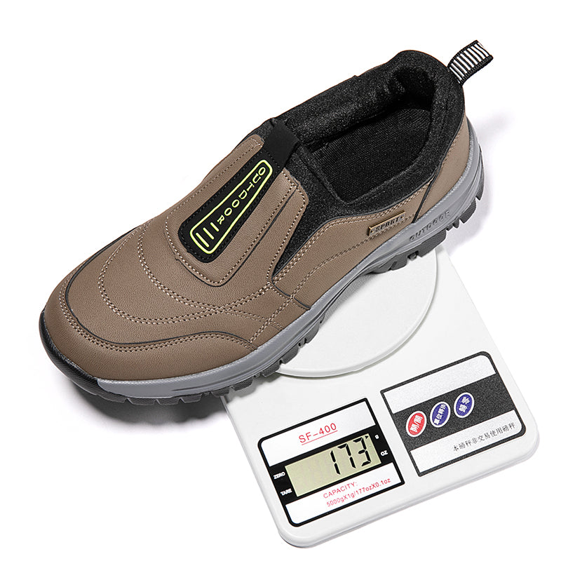 WESXSEW Best Walking Shoes for Seniors Waterproof Shock Absorbing Trail