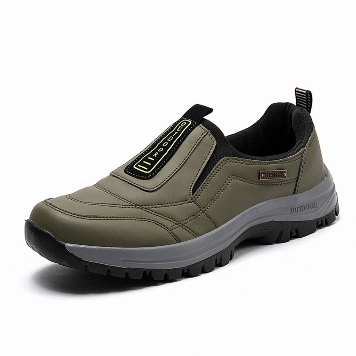 WESXSEW Best Walking Shoes for Seniors Waterproof Shock Absorbing Trail