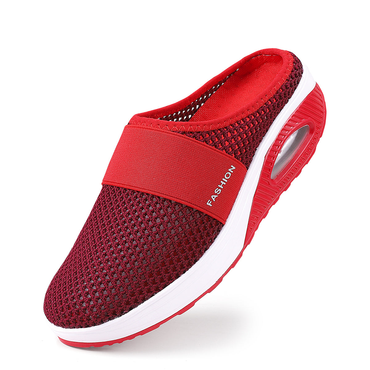 WEDXDEW Summer Essential Stretchable Mesh Loafers with Arch Support