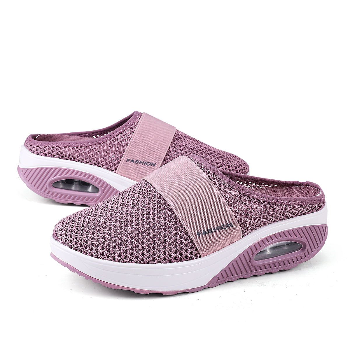 WEDXDEW Summer Essential Stretchable Mesh Loafers with Arch Support