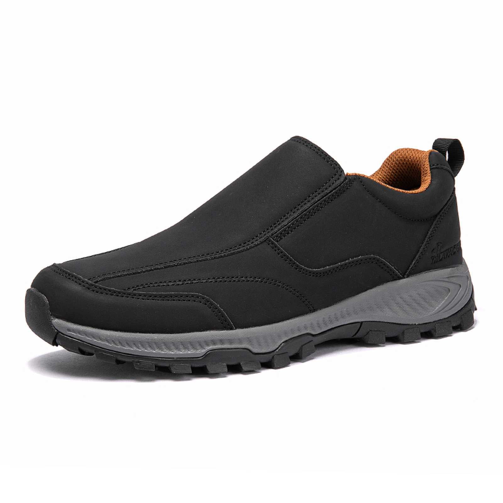 WEDXDEW Breathable Senior Loafers Easy-On Odor-Resistant Soft Insole Lightweight Casual Shoes for Older Adults