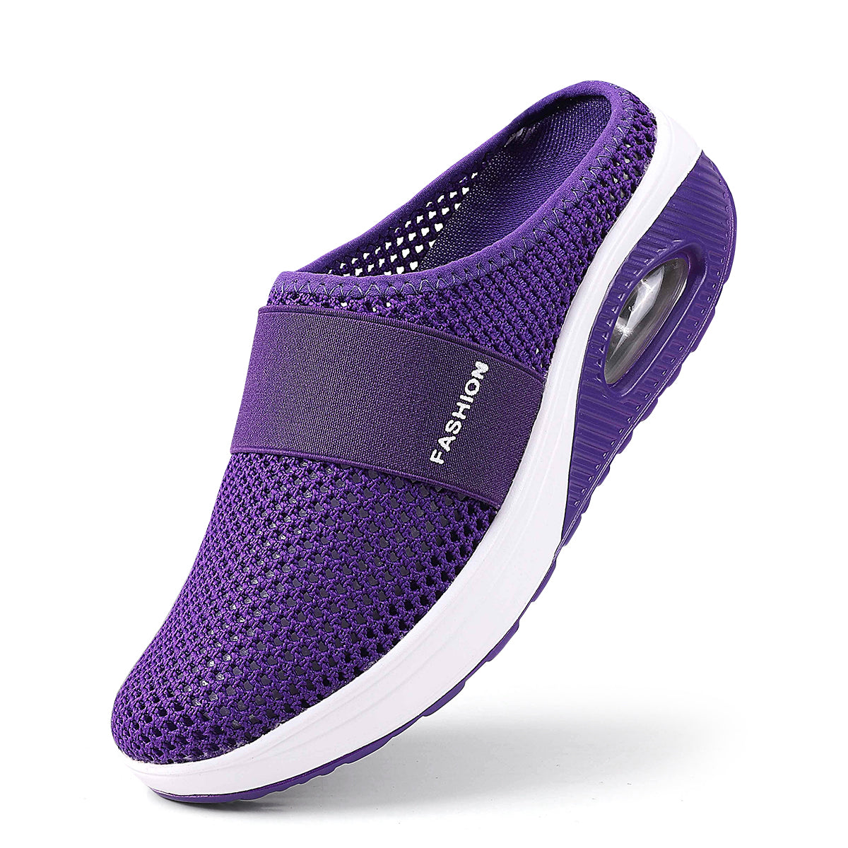 WEDXDEW Summer Essential Stretchable Mesh Loafers with Arch Support